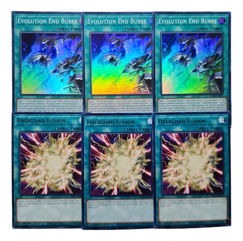 Evolution End Burst Overload Fusión Set Yugioh! Inglés