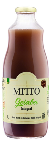 Suco de goiaba  Mitto  Premium sem glúten 1 L 