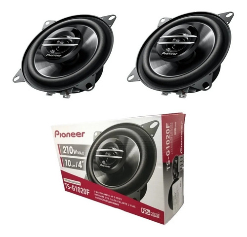 Bocina Pioneer Ts-g1020f 4 Pulgadas 2 Vías 210 W 30 Rms 87db