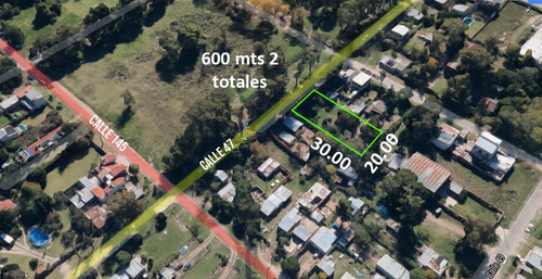 Imagen 1 de 9 de Terreno Venta 20x30 Mts - 600 Mts 2 Totales - Barrio Gambier
