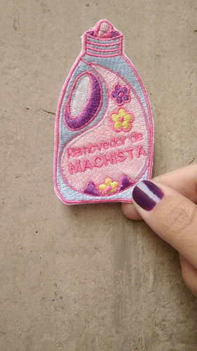 Imagem 1 de 1 de Patch Termocolante Feminista - Removedor De Machista