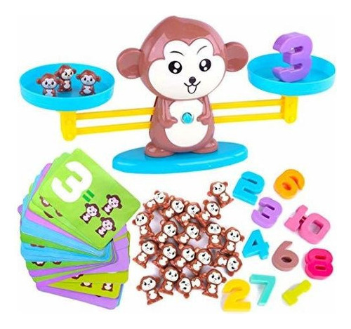 Cooltoys Monkey Balance Juego De Matematicas Genial Para Ni