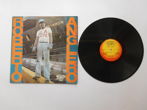 Lp Vinilo Roberto Anglero Tierra Negra Edicion Colombia 1984