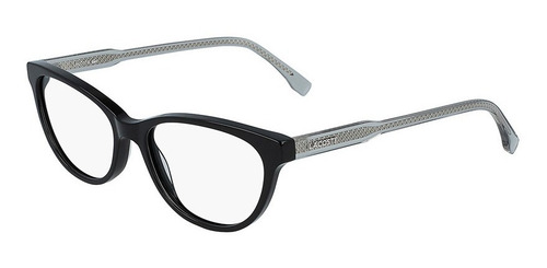 Lentes Lacoste L2850 001 Negro Oftalmico Color Negro (001)