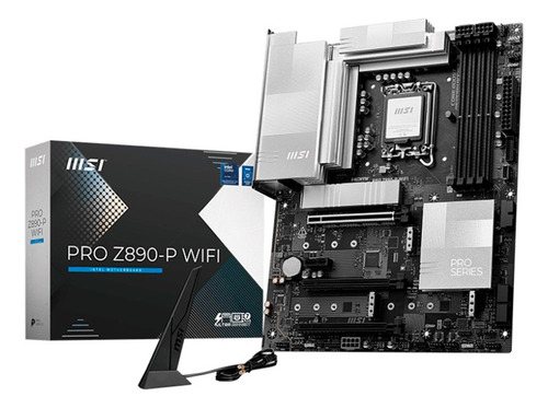 Tarjeta Madre Msi Pro Z890-p Wifi S-1851 4xddr5 9200 Hdmi Dp