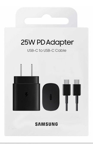 Cargador Samsung Original 25w Galaxy Note 10 Plus S20 S21