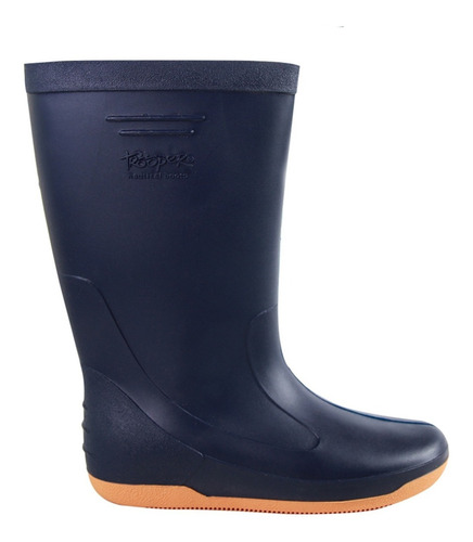 Botas Moto Lluvia Azul Náuticas Media Caña Tropper Damalu (502)