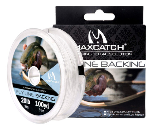 Línea De La Mosca De Maxcatch Que Apoya Para La Pesca Con Mo