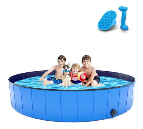 Tneltueb Piscina Extra Grande Para Mascota 71 12 Perro