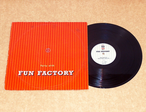 Fun Factory - Party With Lp Maxi Single Vinilo P78