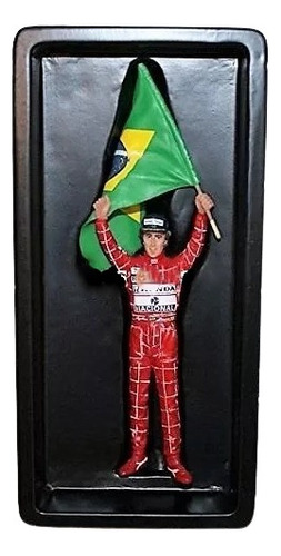 Figura Ayrton Senna 1991 World Champion - F F1 Tsm 1/18