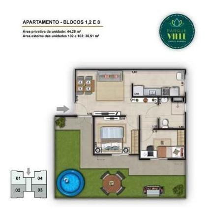 Imagem 13 de 15 de Apartamento Para Venda Em Rio De Janeiro, Campo Grande, 2 Dormitórios, 1 Banheiro, 1 Vaga - Pv230_2-831010