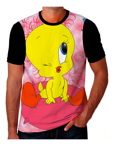 Camiseta Camisa Piu Piu Desenho Infantil Menino Menina K4