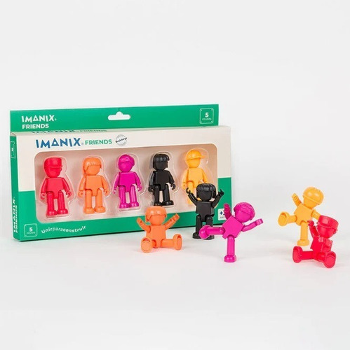 Imanix Friends 5 Figuras Muñecos Braintoys