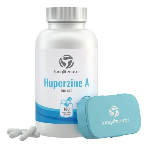 Huperzine A 200 Mcg Funcion Cognitiva 180 Capsulas