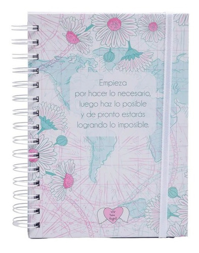 Cuaderno A5 De Tapa Dura Con Elástico Salve Regina