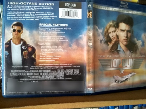Blu Ray Usa Collector's Edition Top Gun Reto A La Gloria Ori