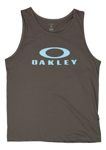Camiseta Regata Oakley Bark Tank Herb
