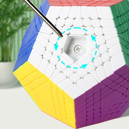 S Cubo Mágico Megaminx 7x7 Shengshou Stickerless