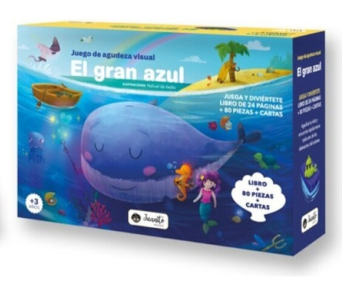 El Gran Azul - Libro + Piezas + Cartas - Juanito Books