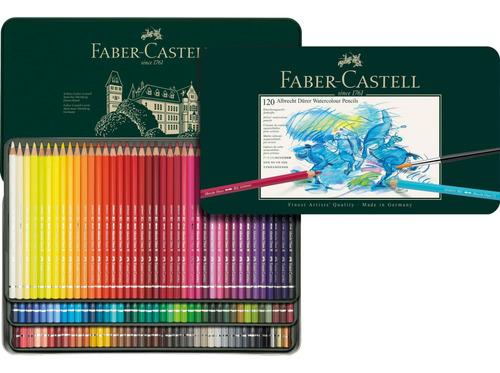 Lápices Colores Acuarelables A.dürer Faber-castell X120