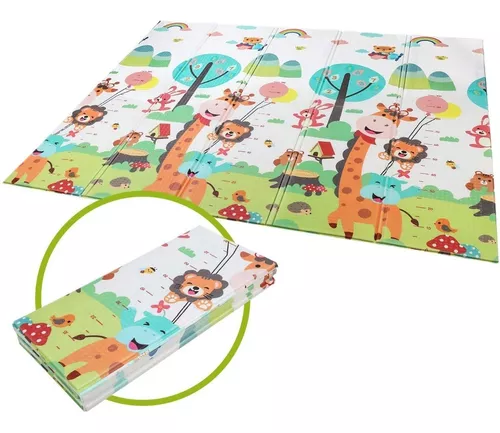 Alfombra Colchoneta Infantil Plegable Gateo Bebe Juego Niños