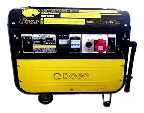 Generador nafta 220v-ec6500-4t-a/elect.-5.5kva Dogo Mm