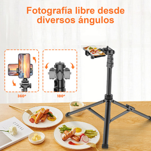 Toneof 170cm Tripié Para Celular Y Cámara, Palo Selfies Soporte con Control Remoto
