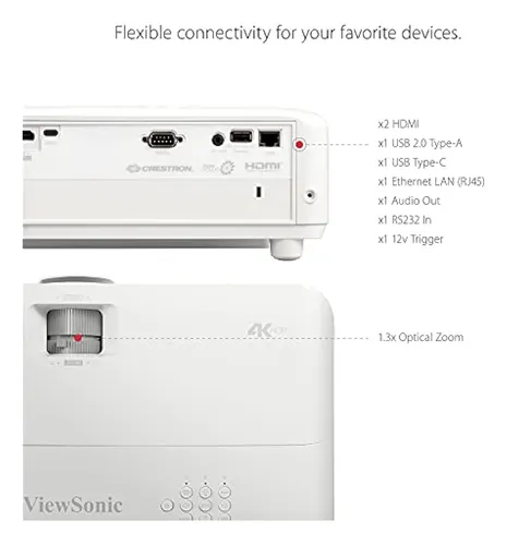 Proyector Viewsonic Px748-4k Uhd 4k Con 4000