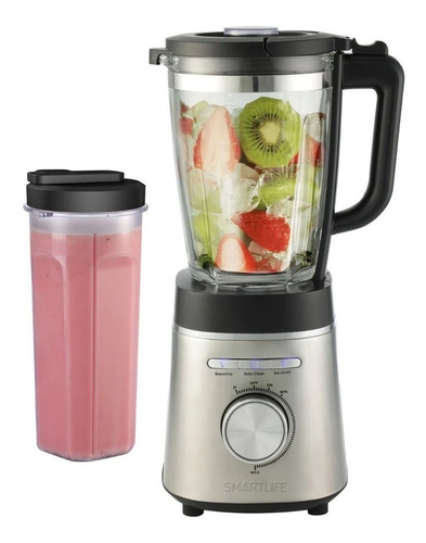 Licuadora Smartlife Vaso Mix & Go Sl-bl1402pn Jarra Vidrio