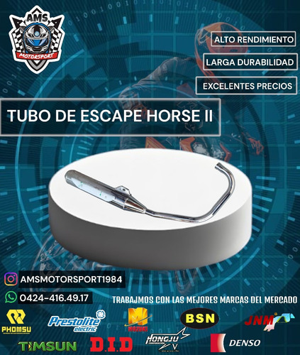 Tubo De Escape Horse 2