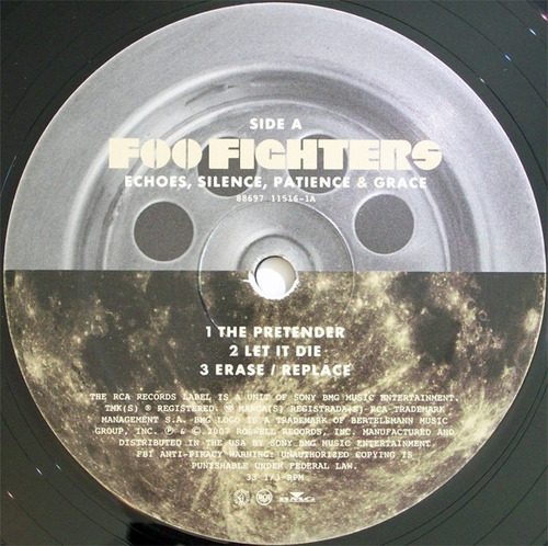 Imagen 2 de 7 de Foo Fighters Echoes, Silence, Patience Vinilo Rock Activity