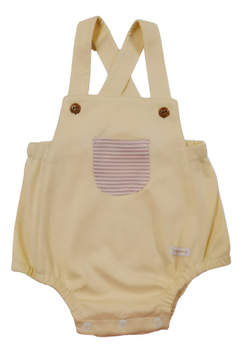 Overol Cute 100% Algodón Pima Para Bebé Niño