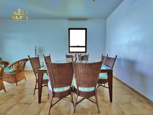 Imagem 4 de 25 de Apartamento Na Praia, 3 Dormitórios, 3 Suítes, Frente Ao Mar, 2 Vagas, Piscina, Churrasqueira, Astúrias, Guarujá. - Ap1100