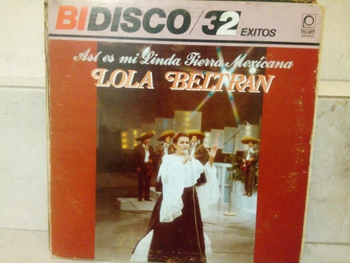 Lola Beltran - Así Es Mi Linda Tierra Mexicana (disco Lp)