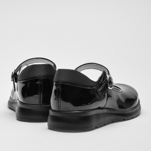 Flats Escolar Mujer Yuyin Negro 120-376
