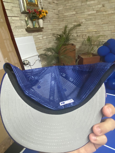 Gorra New Era Original Dodgers Azul Trucker Talla 7 1/8 Azul 7 1/8 Geométrico