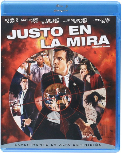 Justo En La Mira (vantage Point) Blu Ray Película Nuevo