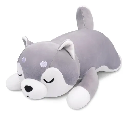 22'' Husky Stuffed Animal Plush Pillow, Huskies Anime Bod...