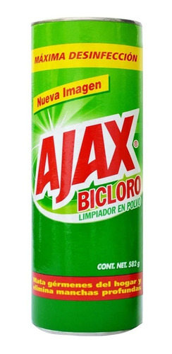 Caja Lavatrastes Ajax Bicloro De 582 Grs Con 24 Piezas