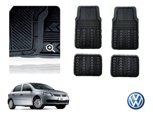 Kit Tapetes 4 Piezas Volkswagen Gol Hb 2013 Race Track