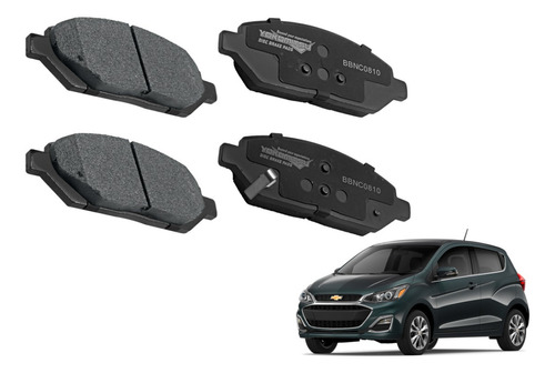 Kit Balatas Delanteras Chevrolet Spark Premier 1.4 2019-2020