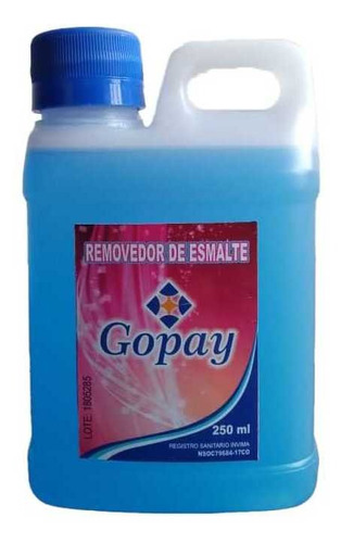 Gopay, Removedor De Esmalte. 250ml - mL a $48