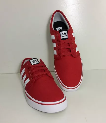 tenis adidas vermelho skate