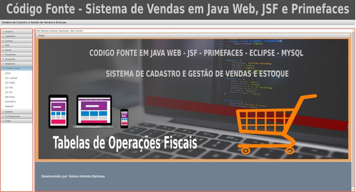 Código Fonte Do Sistema De Gestão De Vendas Em Java Web