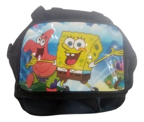 Bolso Termico Bob Esponja Niños Escuela 22x13x20