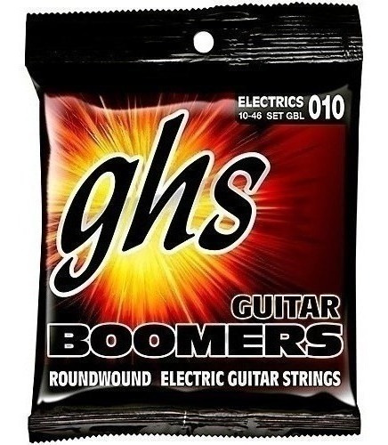 Encordado Guitarra Eléctrica Ghs Gbl Boomers 10/46