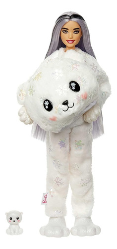 Barbie Cutie Reveal Care Bears Con Disfraz Oso Polar