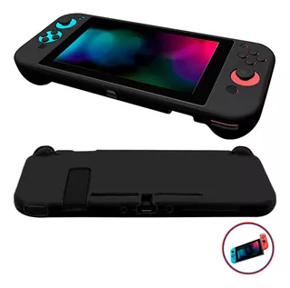 Funda De Silicona Para Nintendo Switch 1 Pieza Negro