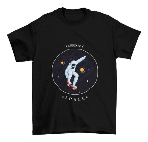 Playera Astronauta Cool I Need My Space Hombre Mujer